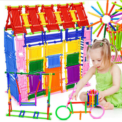 250PC Stick Figures Box Baby Preschool Educational toys for Kids
