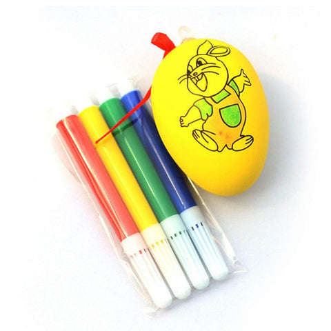 Easter eggs  4 watercolor pen Drawing Toys