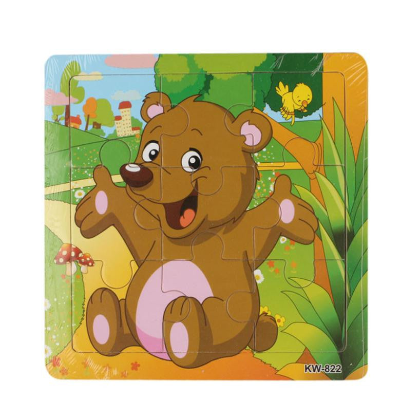 Animal Bear Jigsaw Toys For Children Animal Bear Jigsaw Toys For Children