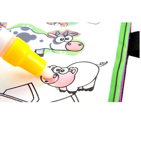 Kids Animals Painting Magic Water Drawing Book