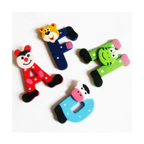 26pcs Wooden Animal Alphabet A-Z  Educational toys