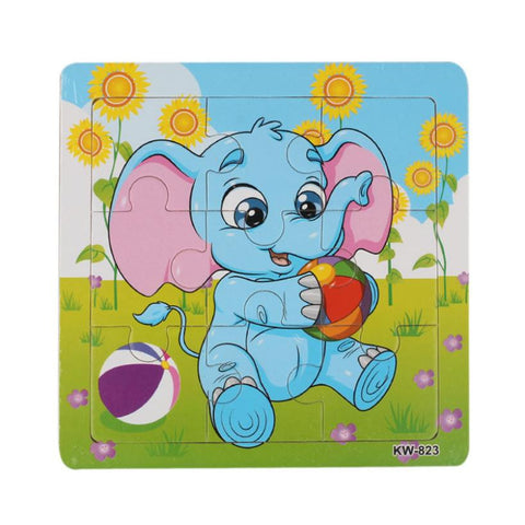 Elephant Wooden Puzzle Jigsaw Puzzles For Children