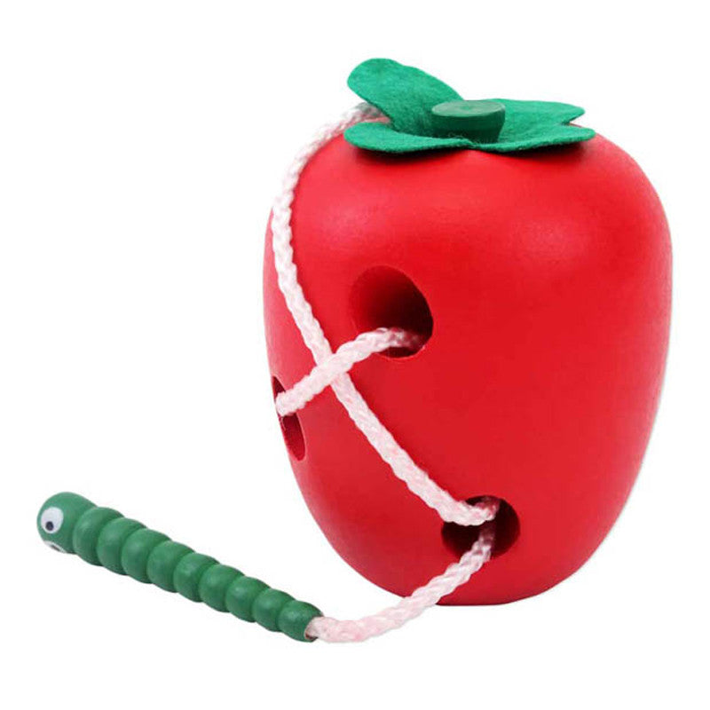 Unique Apple big insects Material wooden toy Unique Apple big insects Material wooden toy