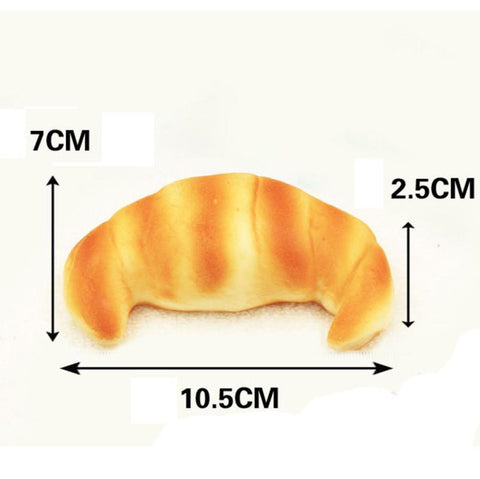 Kitchen Squishy Scented Croissant Decompression Toy