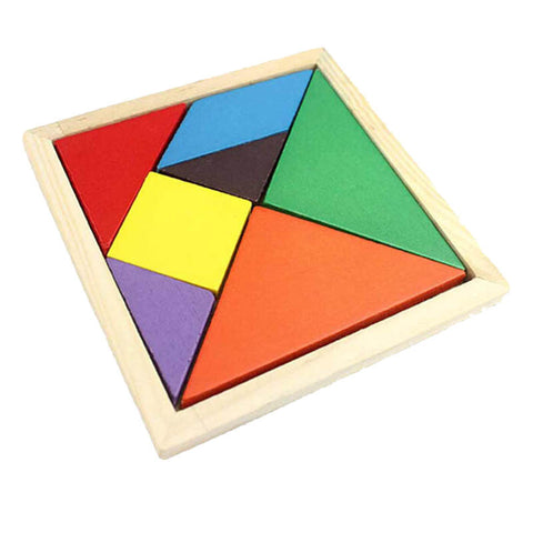 7pcs Kids Wooden Puzzles Educational Toys