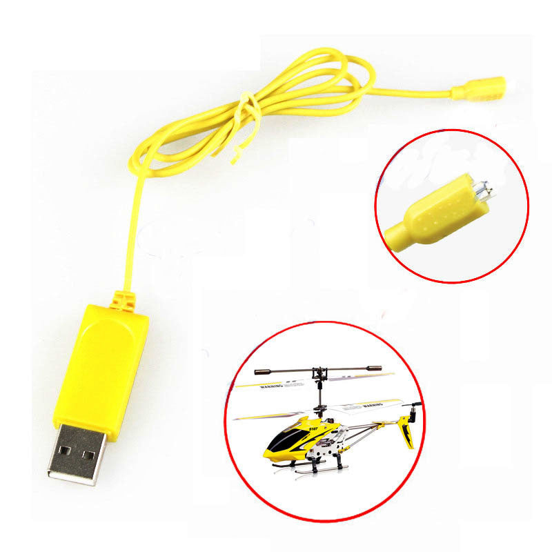 2PCS RC Helicopter Syma S107 S105 USB Mini Charging Cable 2PCS RC Helicopter Syma S107 S105 USB Mini Charging Cable