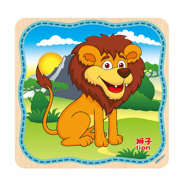 20PCS Wooden Jigsaw Puzzle Toys 20PCS Wooden Jigsaw Puzzle Toys