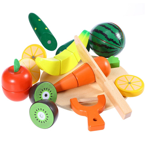 Wooden Fruit Vegetable Children Toy