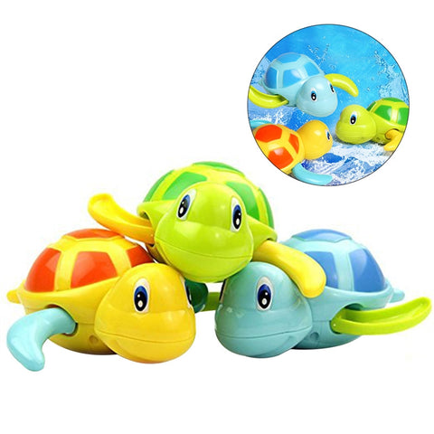 3 Pcs Baby Bathtub Fun Turtle  Toys