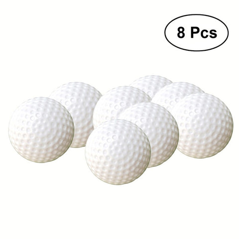 8pcs Plastic Golf Balls for Kids