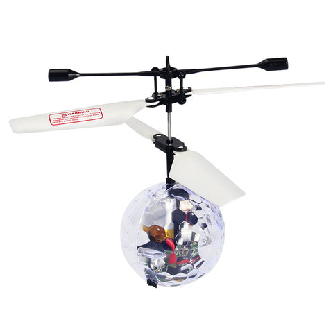 RC Flying Ball RC Drone Built-in Disco Music Helicopter Ball