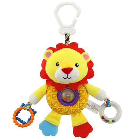 Infant Cute Plush Lion Toys for Pushchair