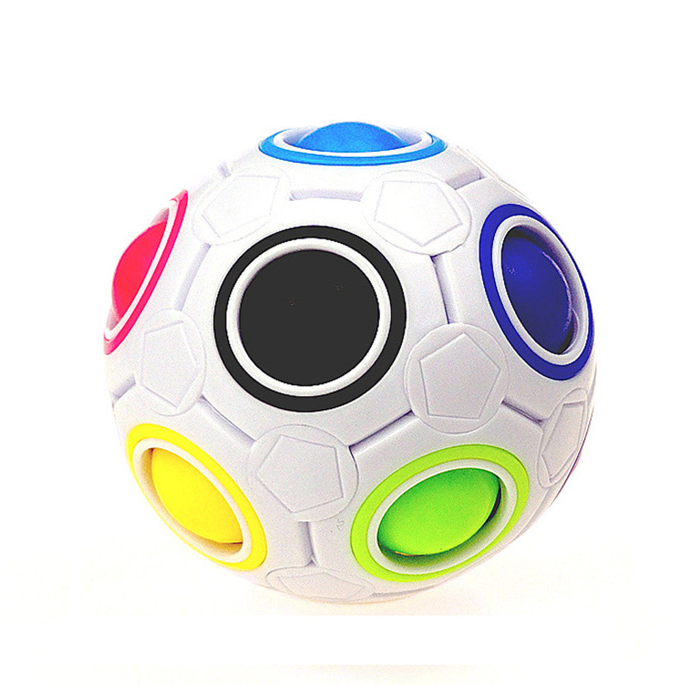 Stress Reliever Rainbow Magic Plastic Ball