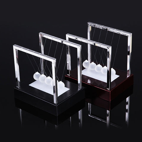 Newtons Cradle LED Light Up Kinetic Energy Toys