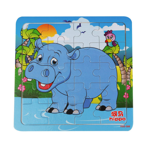 Wooden Puzzle Baby Toy