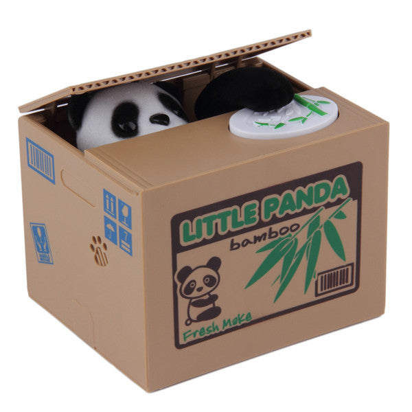 Coin Stealing Panda Piggy Bank Coin Stealing Panda Piggy Bank
