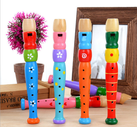 Wooden Trumpet Music Instrument Toys for children