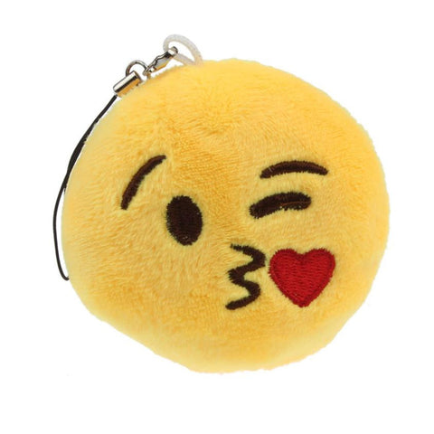 new Emoji Throwing Kiss Gift Pendant Toy