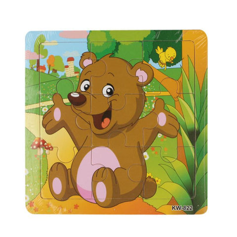 Animal Bear Jigsaw Toys For Children