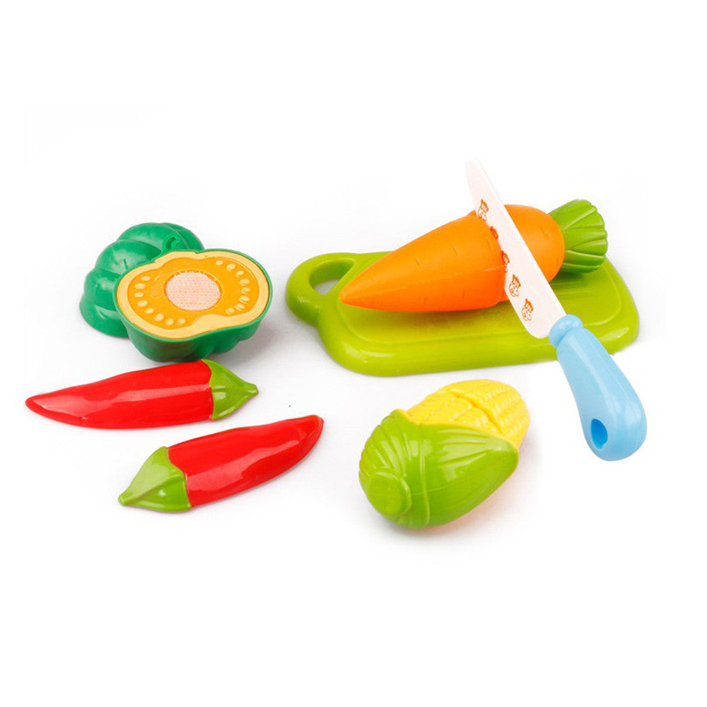 6PC/set Cutting Fruit Vegetable kitchen toys