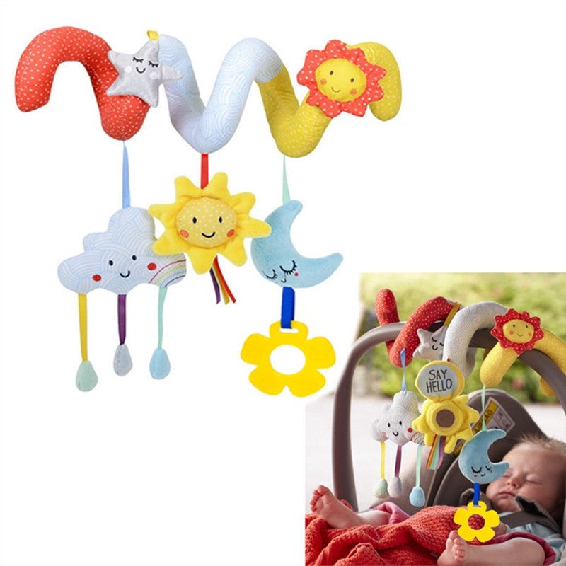Baby Infant Wrap Around Crib Rail Toy
