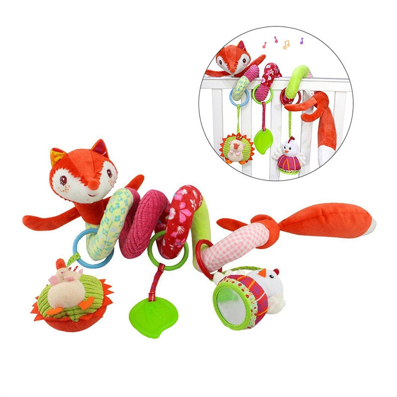 Fox Baby Wrap Around Crib Toy