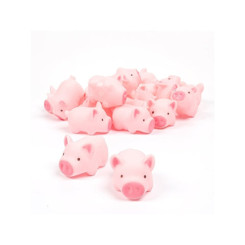 10pcs Rubber Pig Baby Bath Toy for Children
