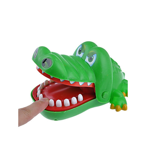 Cute Crocodile Shape Finger Biting Toy