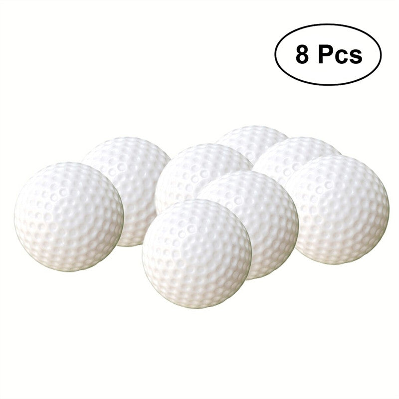 8pcs Plastic Golf Balls for Kids