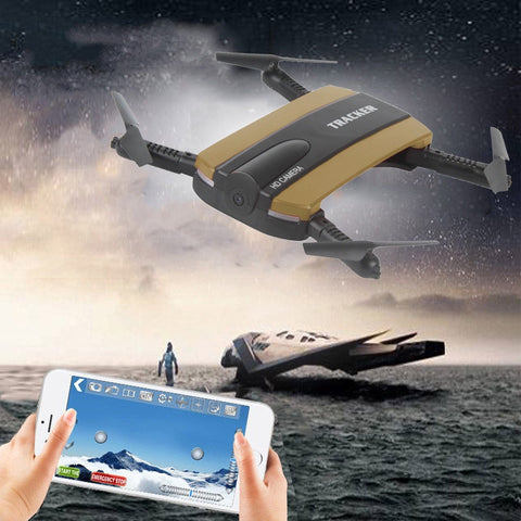 Altitude Hold HD Camera WIFI FPV RC Selfie Foldable Drone Quadcopter