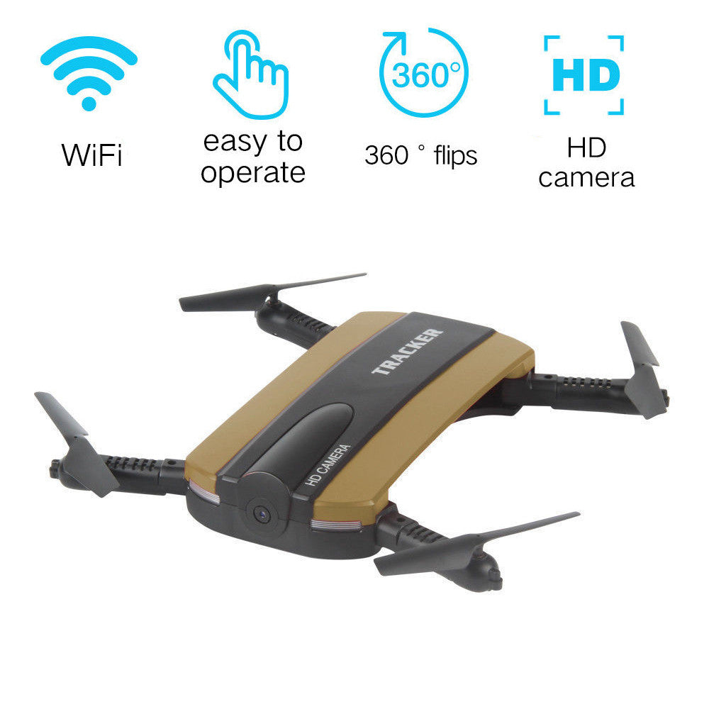 Altitude Hold HD Camera WIFI FPV RC Selfie Foldable Drone Quadcopter