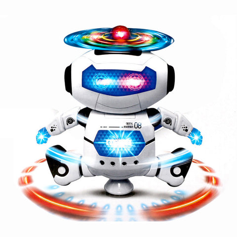 Electronic Walking Dancing Remote control Robot Astronaut
