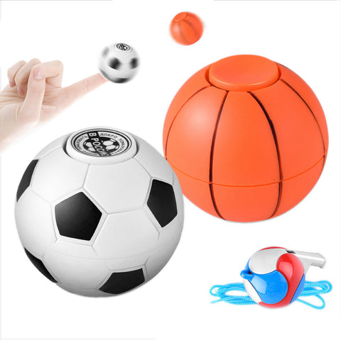 Football Basketball Finger Hand Spinner Toy
