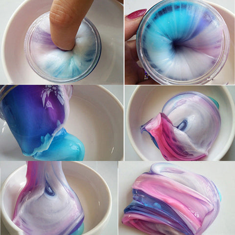 Beautiful Color Mixing Squishy Kids Clay Toy