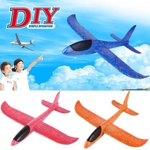 Foam Throwing Glider Airplane