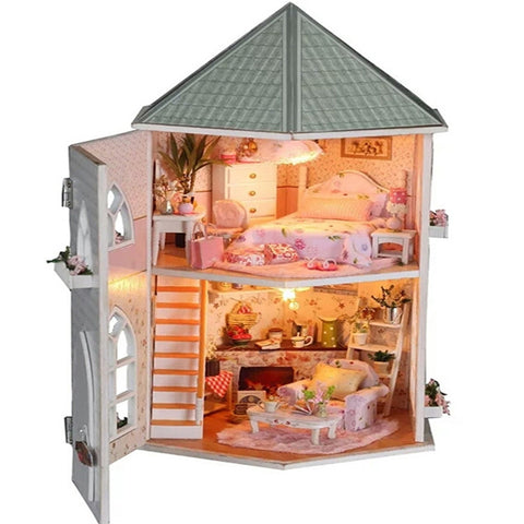 Love Fortress Wooden Assemble Building