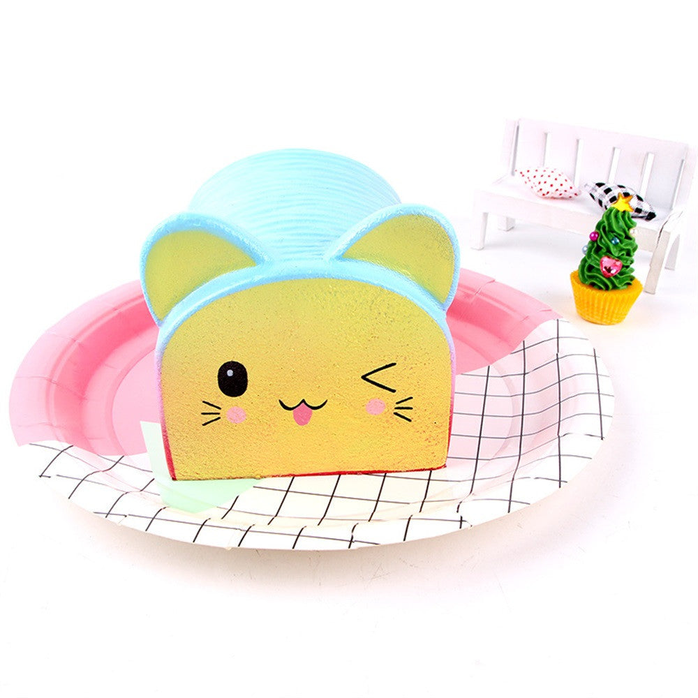 Squishy Cartoon Cat Squeeze Toy