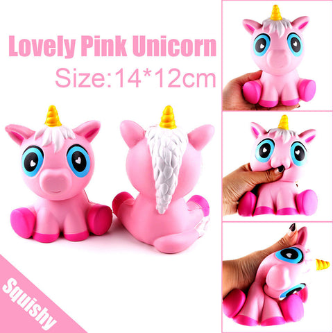 Lovely Pink Unicorn Squeeze Toys
