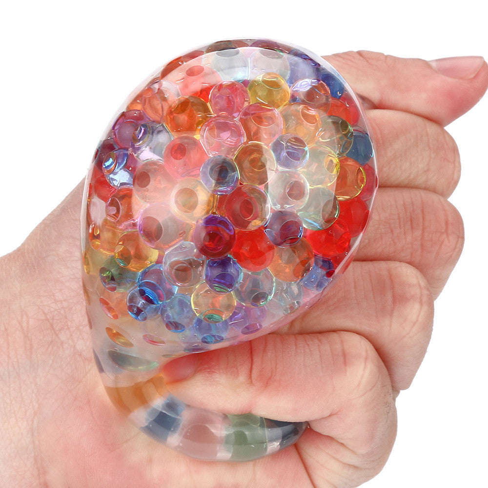 Spongy Rainbow Ball Squishy Fun Toy