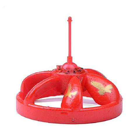 Cool Infrared Sensor Mini Flying Saucer with LED Lights
