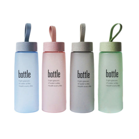 520 Ml Frosted Water Drinking Bottle